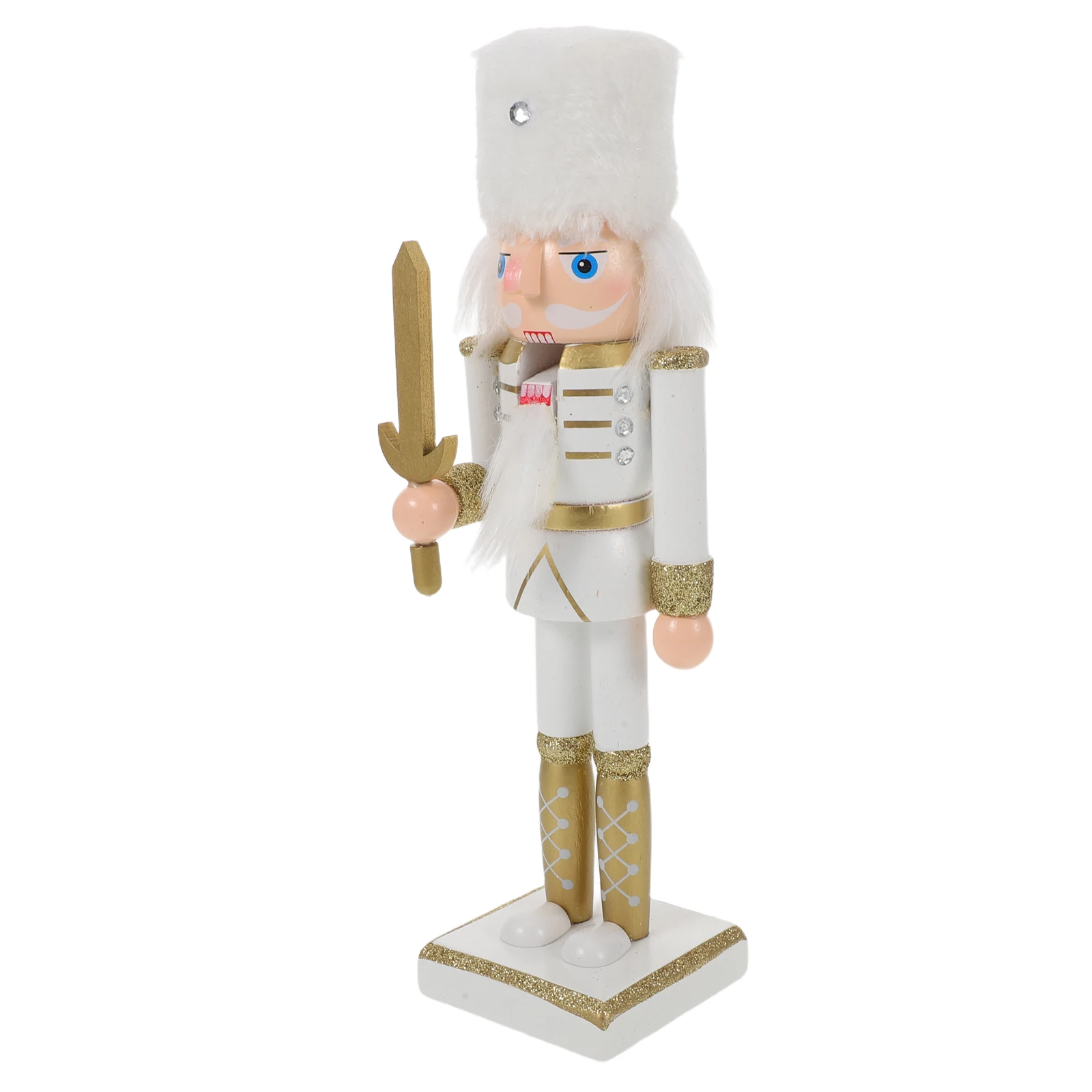 Wooden Nutcracker Soldier 25Cm Christmas Decoration Festive For Table Mantel Shelf Fireplace Holiday Home Party
Wooden Nutcracker Soldier 25Cm Christmas Decoration Festive For Table Mantel Shelf Fireplace Holiday Home Party