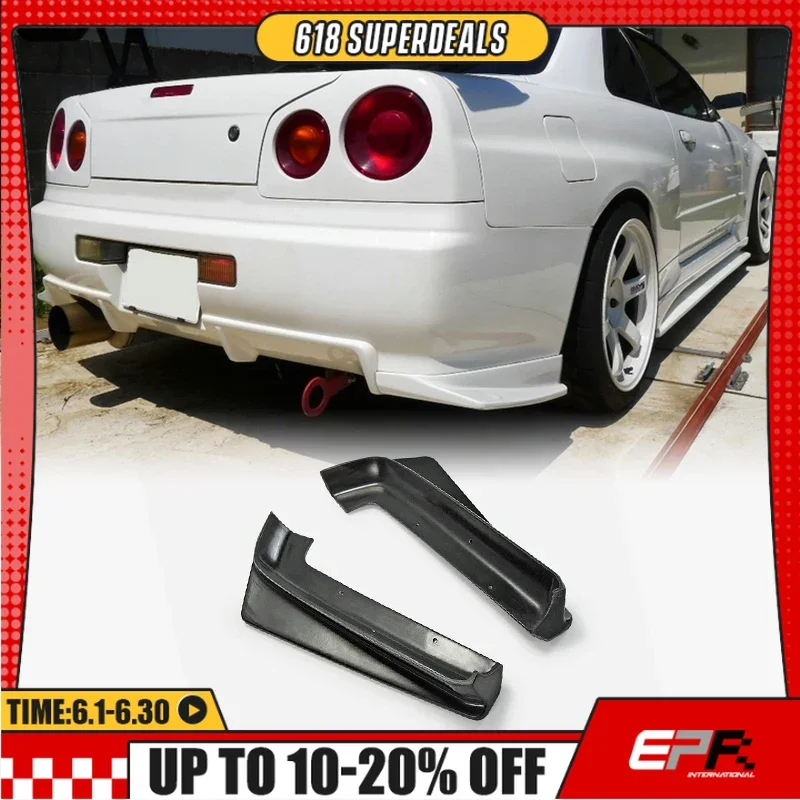 For Nissan Skyline R34 GTR HSM Type FRP Unpainted Rear Bumper Spat Exterior Body Accessories Kits
For Nissan Skyline R34 GTR HSM Type FRP Unpainted Rear Bumper Spat Exterior Body Accessories Kits