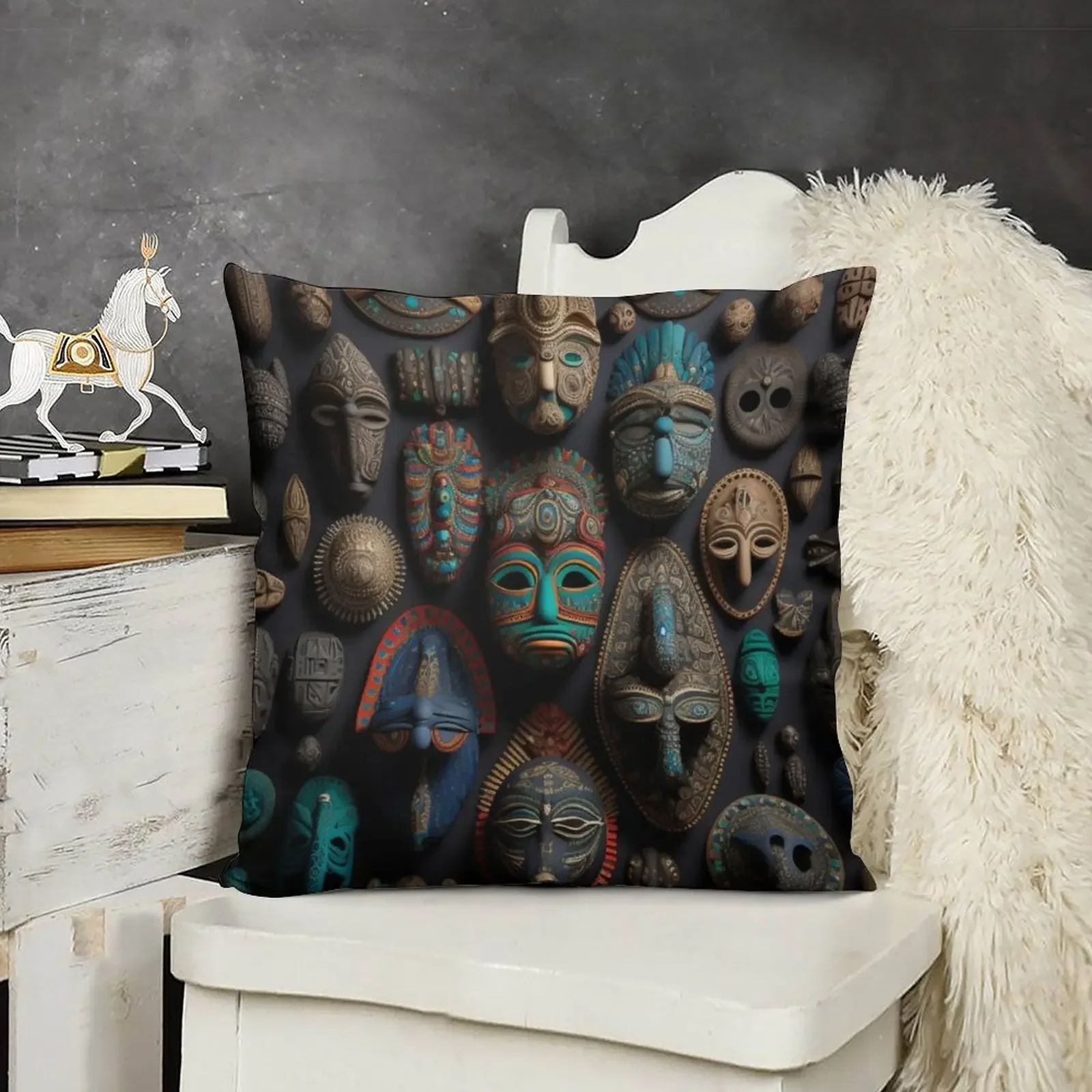 African masks Throw Pillow Luxury Pillow Case Decorative Cover For Living Room christmas decorations for home 2025 pillow
African masks Throw Pillow Luxury Pillow Case Decorative Cover For Living Room christmas decorations for home 2025 pillow