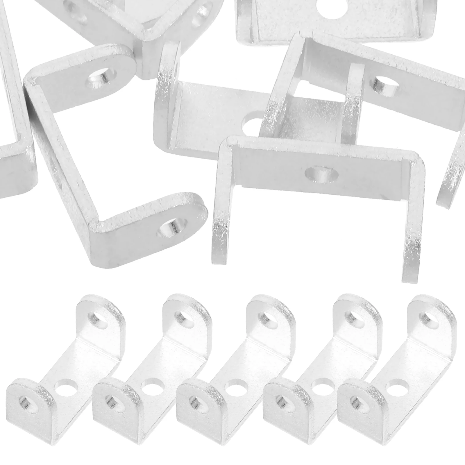 10pcs U shaped Brackets Aluminum Fixing Plates 3 hole Design Heavy Duty Barn Door Hardware Kit Safety Accessories
10pcs U shaped Brackets Aluminum Fixing Plates 3 hole Design Heavy Duty Barn Door Hardware Kit Safety Accessories