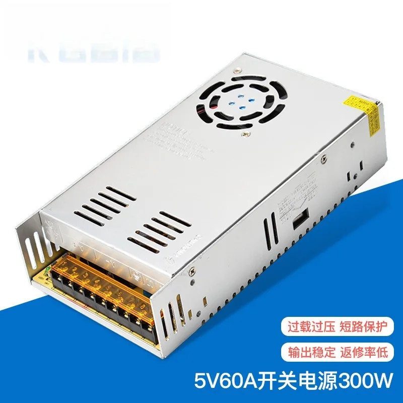 5v60a switching power supply 300W walking word billboard led full color electronic display screen driver
5v60a switching power supply 300W walking word billboard led full color electronic display screen driver
