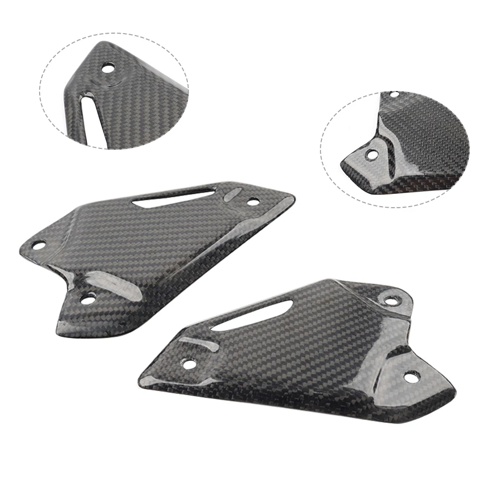 Carbon Fiber Pattern Motorcycle Footrest Plate Heel Guard For Kawasaki Z900 Z900SE 2017-2024
Carbon Fiber Pattern Motorcycle Footrest Plate Heel Guard For Kawasaki Z900 Z900SE 2017-2024