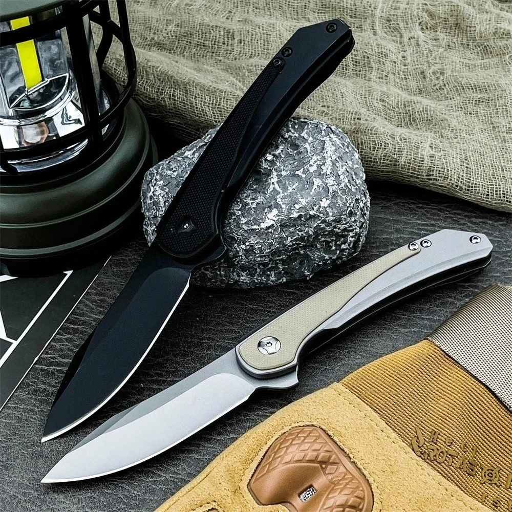 EDC Men's Pocket Knife 8Cr13Mov Steel 420 Steel + G10 Handle Survival Folding Knife Outdoor Cutting Holiday Gifts Tool
EDC Men's Pocket Knife 8Cr13Mov Steel 420 Steel + G10 Handle Survival Folding Knife Outdoor Cutting Holiday Gifts Tool