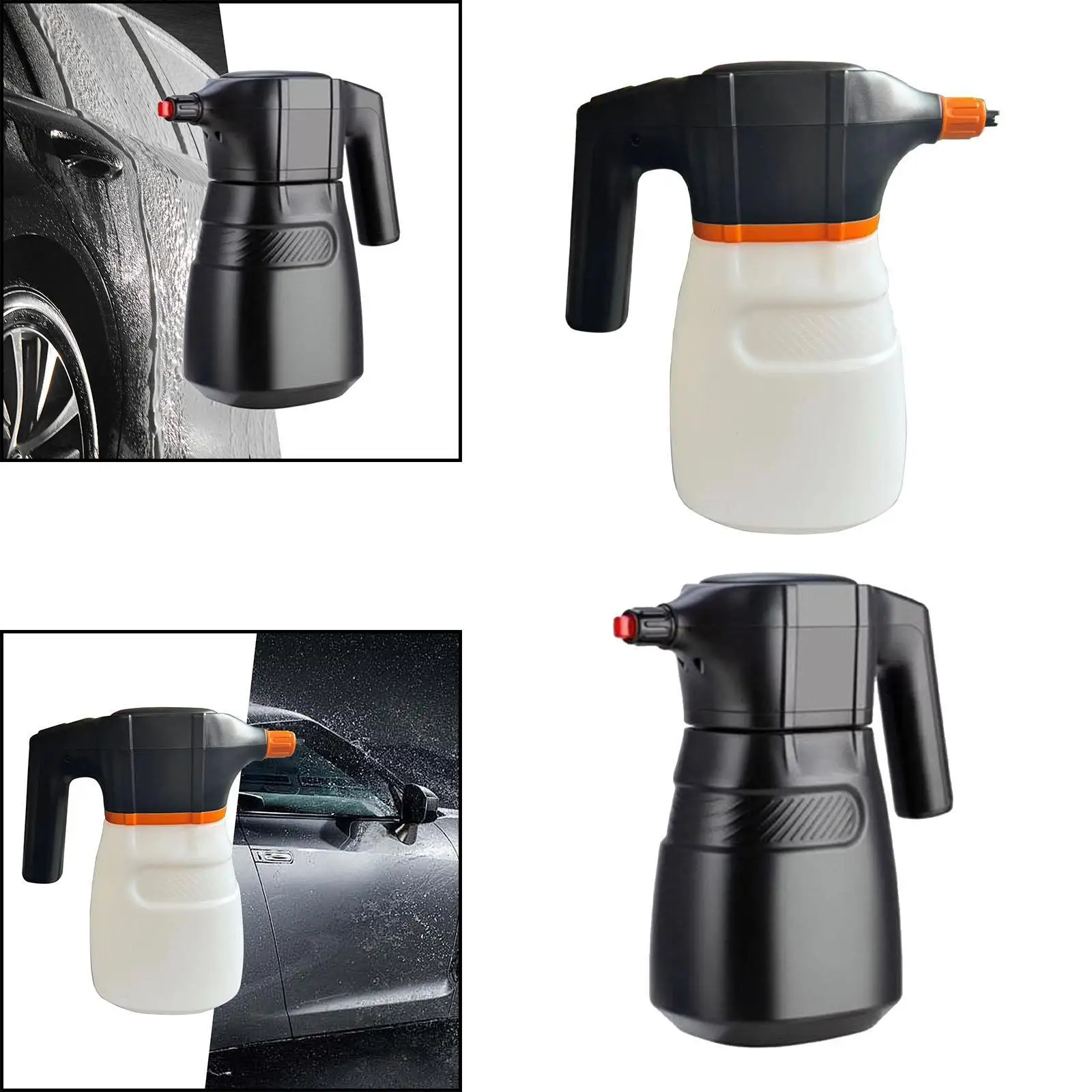 2L 27cm Car Electric Foaming Sprayer Handheld Multipurpose Liquid Soap Sprayer Rechargeable for Lawn Garden Lightweight
2L 27cm Car Electric Foaming Sprayer Handheld Multipurpose Liquid Soap Sprayer Rechargeable for Lawn Garden Lightweight