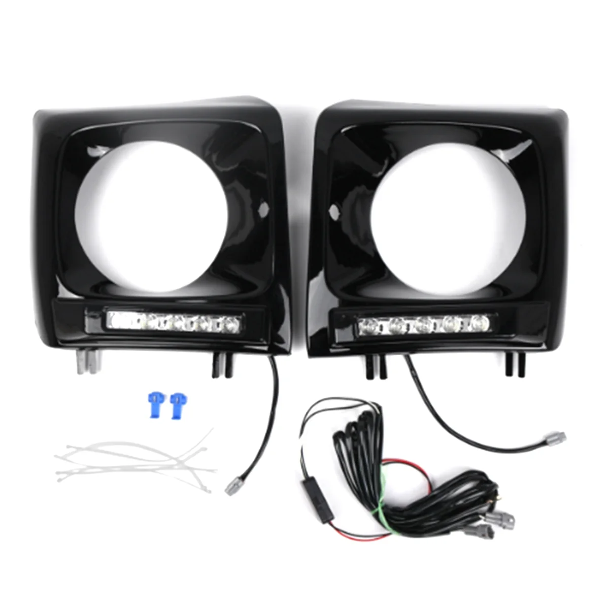 NNR-Car Light Bezel Grille LED Daytime Running Light for - W463 G63 1990-2018 Black
NNR-Car Light Bezel Grille LED Daytime Running Light for - W463 G63 1990-2018 Black
