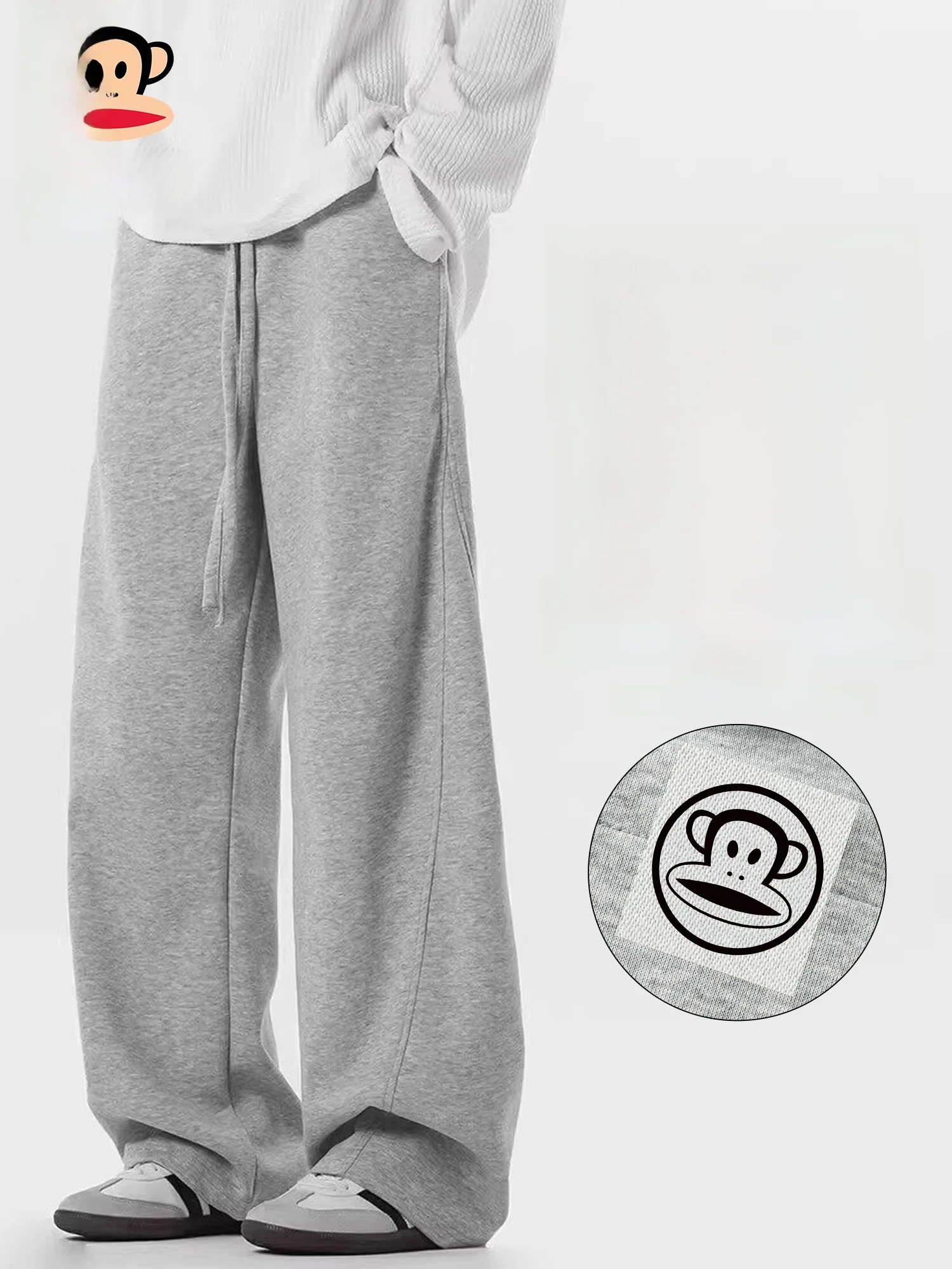 PaulFrank Loose Fit Men's Spor Casual Pants Spring 2026 ey Curved Blade Sweatpants Pure Color Trendy Youth Wear
PaulFrank Loose Fit Men's Spor Casual Pants Spring 2026 ey Curved Blade Sweatpants Pure Color Trendy Youth Wear