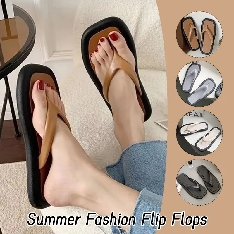 Women Flip Flops Summer Anti-Slip Flat Sandals Outer Wear Beach Shoes Women Men Fashion Beach Slippers Flip Flops New
Women Flip Flops Summer Anti-Slip Flat Sandals Outer Wear Beach Shoes Women Men Fashion Beach Slippers Flip Flops New