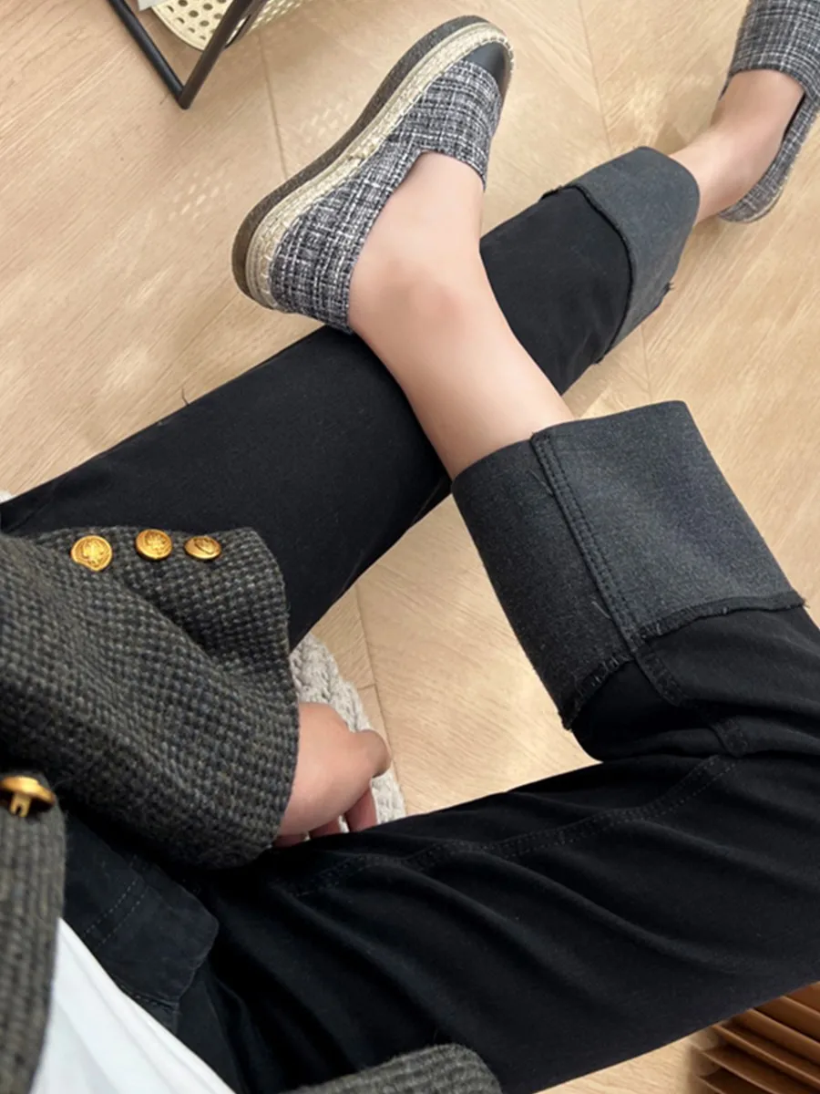 plus Size High Waist Slimming Straight Leg Jeans Women's Spring Summer Casual Cotton Stretch Denim Roll up
plus Size High Waist Slimming Straight Leg Jeans Women's Spring Summer Casual Cotton Stretch Denim Roll up