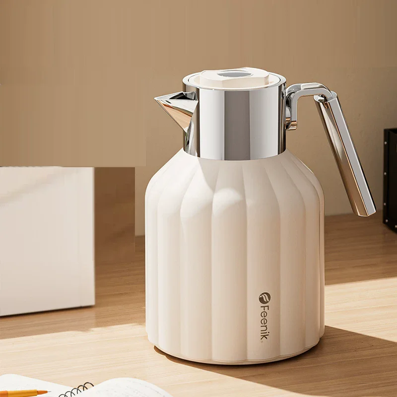 Fashion Thermos Flask Thermos Water Coffee Bottle Glass Inner Container Coffee Cup Mug Teapot Heat Cold Preservation
Fashion Thermos Flask Thermos Water Coffee Bottle Glass Inner Container Coffee Cup Mug Teapot Heat Cold Preservation