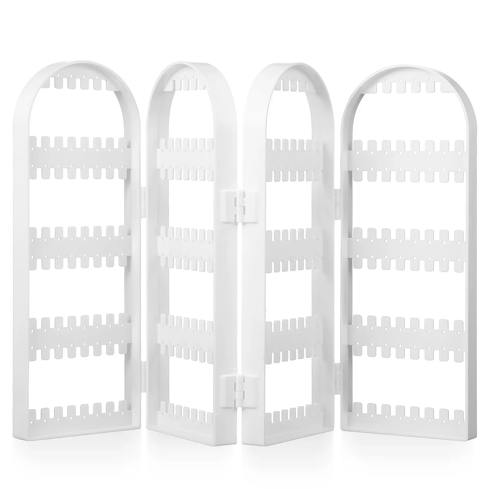 Foldable Four-Door Earring Holder Jewelry Organizer Display Stand High Capacity Organizer for Women Earring Holder
Foldable Four-Door Earring Holder Jewelry Organizer Display Stand High Capacity Organizer for Women Earring Holder