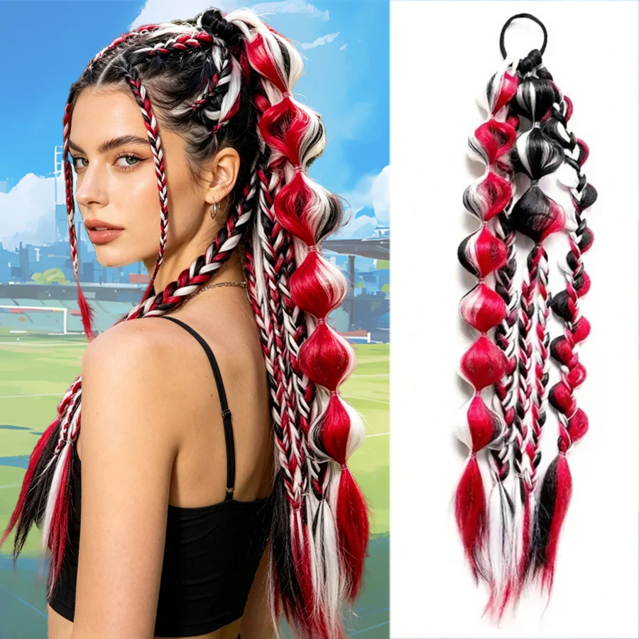 1pcs/ 24 Inch Handcrafted Mixed Color Bubble Twist Braids-Synthetic Vacation Style Hair Extensions, Suitable For All Hair Types
1pcs/ 24 Inch Handcrafted Mixed Color Bubble Twist Braids-Synthetic Vacation Style Hair Extensions, Suitable For All Hair Types