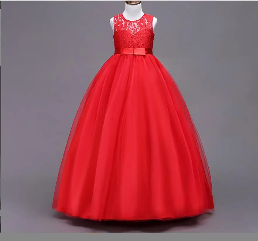 New Summer Kids Bridesmaid Flower Girls Dress For Wedding Party Dress Elegant Girls Princess Dress Children Clothing size120-170
New Summer Kids Bridesmaid Flower Girls Dress For Wedding Party Dress Elegant Girls Princess Dress Children Clothing size120-170