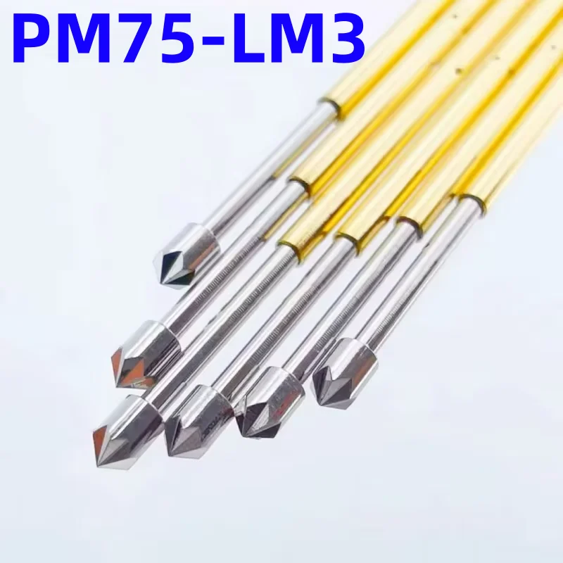 20/100PCS PM75-LM3 Spring Test Probe Phosphorus Brass Tube Spring Test Pin 27.8mm Needle Dia 1.02mm Pogo Pin PM75-LM 1.50mm
20/100PCS PM75-LM3 Spring Test Probe Phosphorus Brass Tube Spring Test Pin 27.8mm Needle Dia 1.02mm Pogo Pin PM75-LM 1.50mm