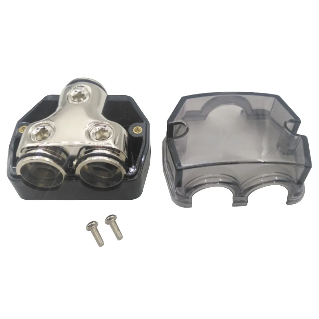 Power Ground Distribution Block 0GA Input Zinc Alloy Audio Car Distributor Block Rust Resistant for Car Amplifier Wiring
Power Ground Distribution Block 0GA Input Zinc Alloy Audio Car Distributor Block Rust Resistant for Car Amplifier Wiring