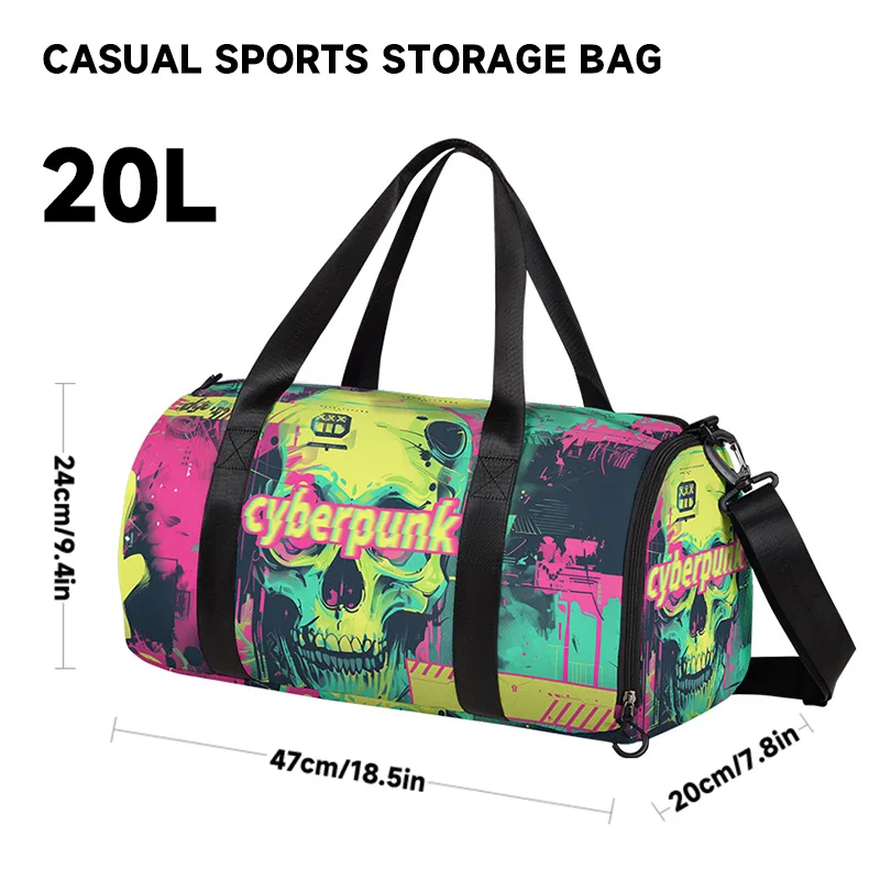 Travel Grand Design Sense Hand Duffel Bag Single Shoulder Crossbody Recreational Sports Dry and Wet Separation Fitness Bag
Travel Grand Design Sense Hand Duffel Bag Single Shoulder Crossbody Recreational Sports Dry and Wet Separation Fitness Bag
