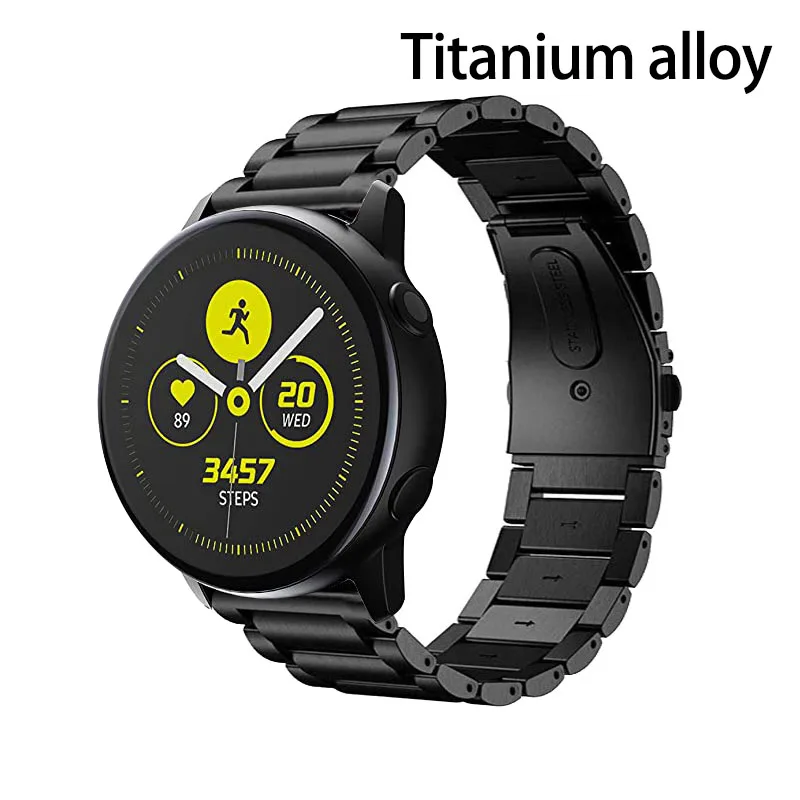 Ремешок из титанового сплава для наручных часов, браслет для Samsung Galaxy Watch Active 2 Active3 Gear S2, Amazfit bip, 20 мм 22 мм
Ремешок из титанового сплава для наручных часов, браслет для Samsung Galaxy Watch Active 2 Active3 Gear S2, Amazfit bip, 20 мм 22 мм