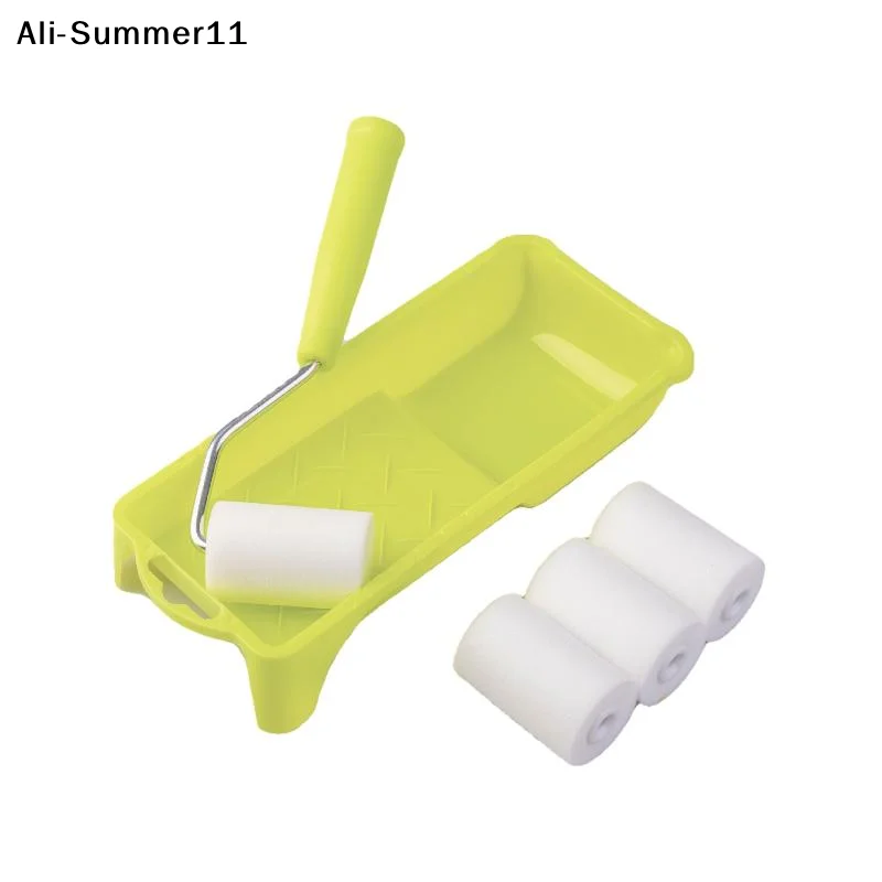 【Wp】6Pcs High-Density Foam Paint Roller Paint Tray Liner 2 Inch Small Paint Roller Kit For Wall Painting Tools
【Wp】6Pcs High-Density Foam Paint Roller Paint Tray Liner 2 Inch Small Paint Roller Kit For Wall Painting Tools