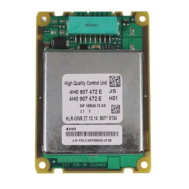 Блок управления балластом фар M93K-Carled 4H0907472E для A6 S6 A8 S8 RS7 2011-2018, модуль питания указателей поворота
Блок управления балластом фар M93K-Carled 4H0907472E для A6 S6 A8 S8 RS7 2011-2018, модуль питания указателей поворота