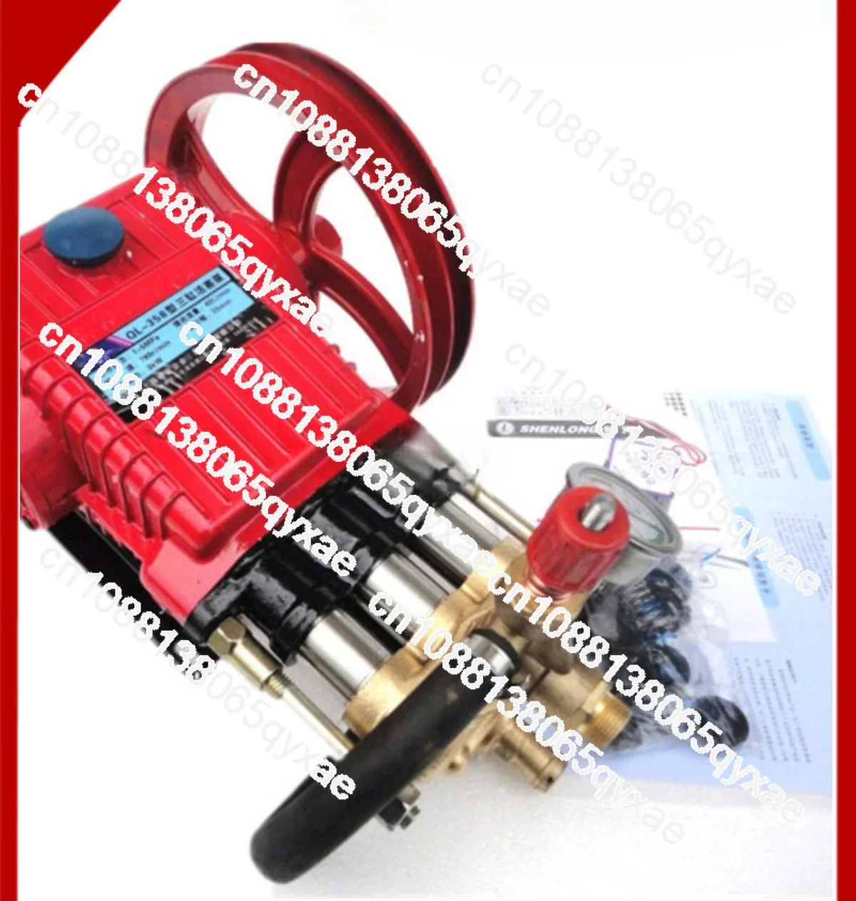 QL-258/358 type high pressure cleaner pump head 55/58 type three-cylinder piston pump, original machine head
QL-258/358 type high pressure cleaner pump head 55/58 type three-cylinder piston pump, original machine head