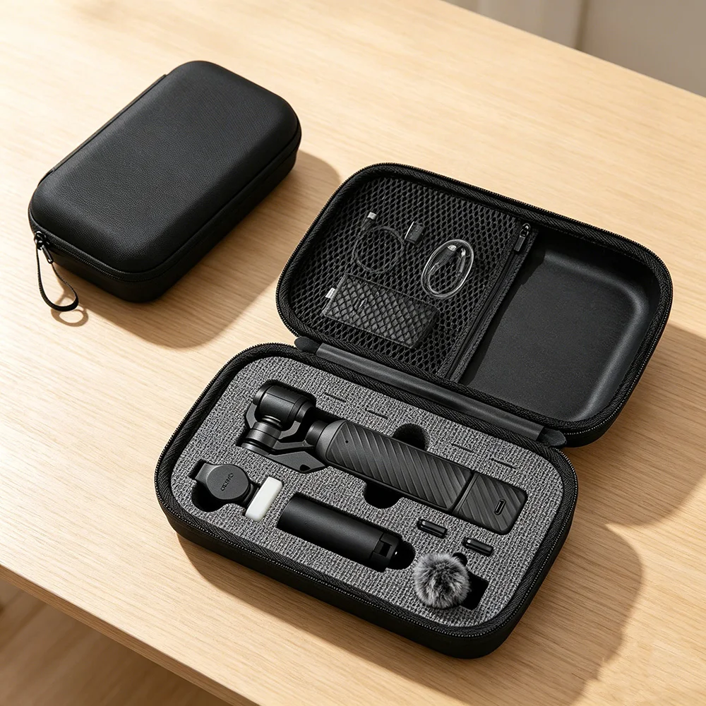 Carrying Case for DJI Pocket 4, Waterproof Shockproof with High Density Foam, Portable Protective Storage Bag
Carrying Case for DJI Pocket 4, Waterproof Shockproof with High Density Foam, Portable Protective Storage Bag