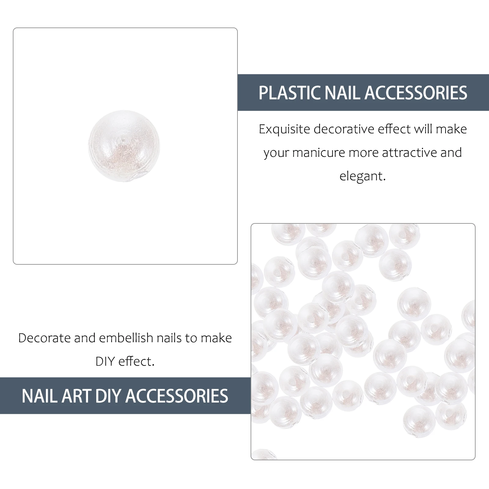 10000pcs Pearl Gems Manicure Tools Plastic Charms Decor Accessories DIY naments Patches Nail Art Supplies Elegant Decor Effects
10000pcs Pearl Gems Manicure Tools Plastic Charms Decor Accessories DIY naments Patches Nail Art Supplies Elegant Decor Effects