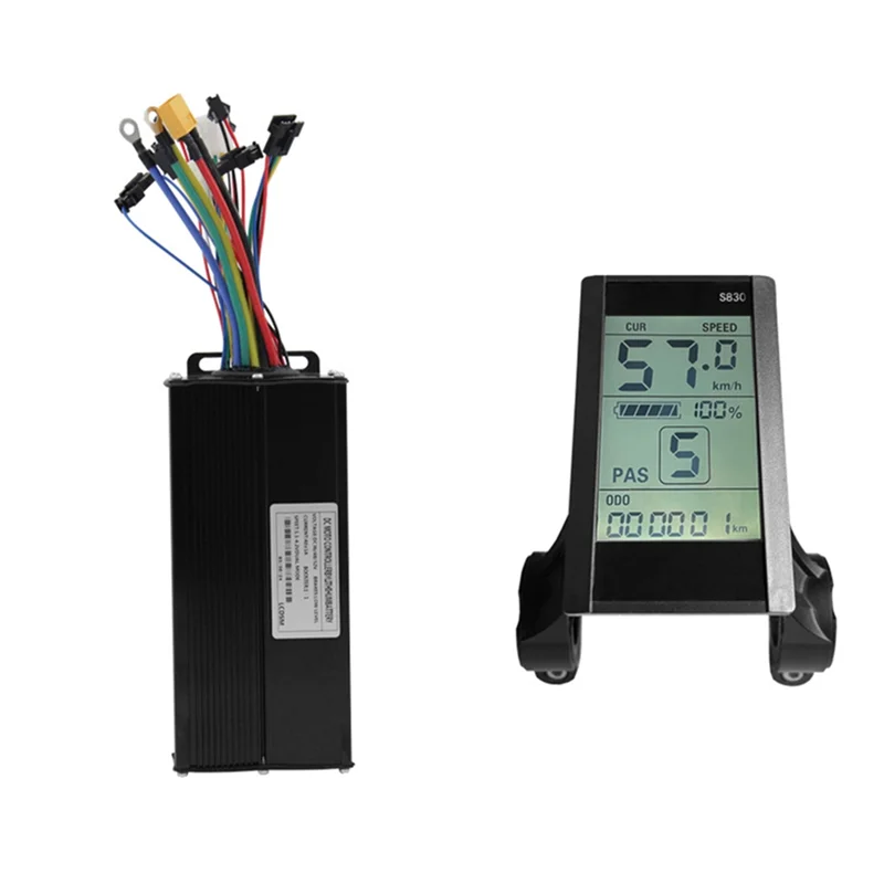 ABVH-Mountain Vehicle Electric Bicycle Power Modified Accessories LED S830 Display Panel 40A Sine Wave Controller Brushless
ABVH-Mountain Vehicle Electric Bicycle Power Modified Accessories LED S830 Display Panel 40A Sine Wave Controller Brushless