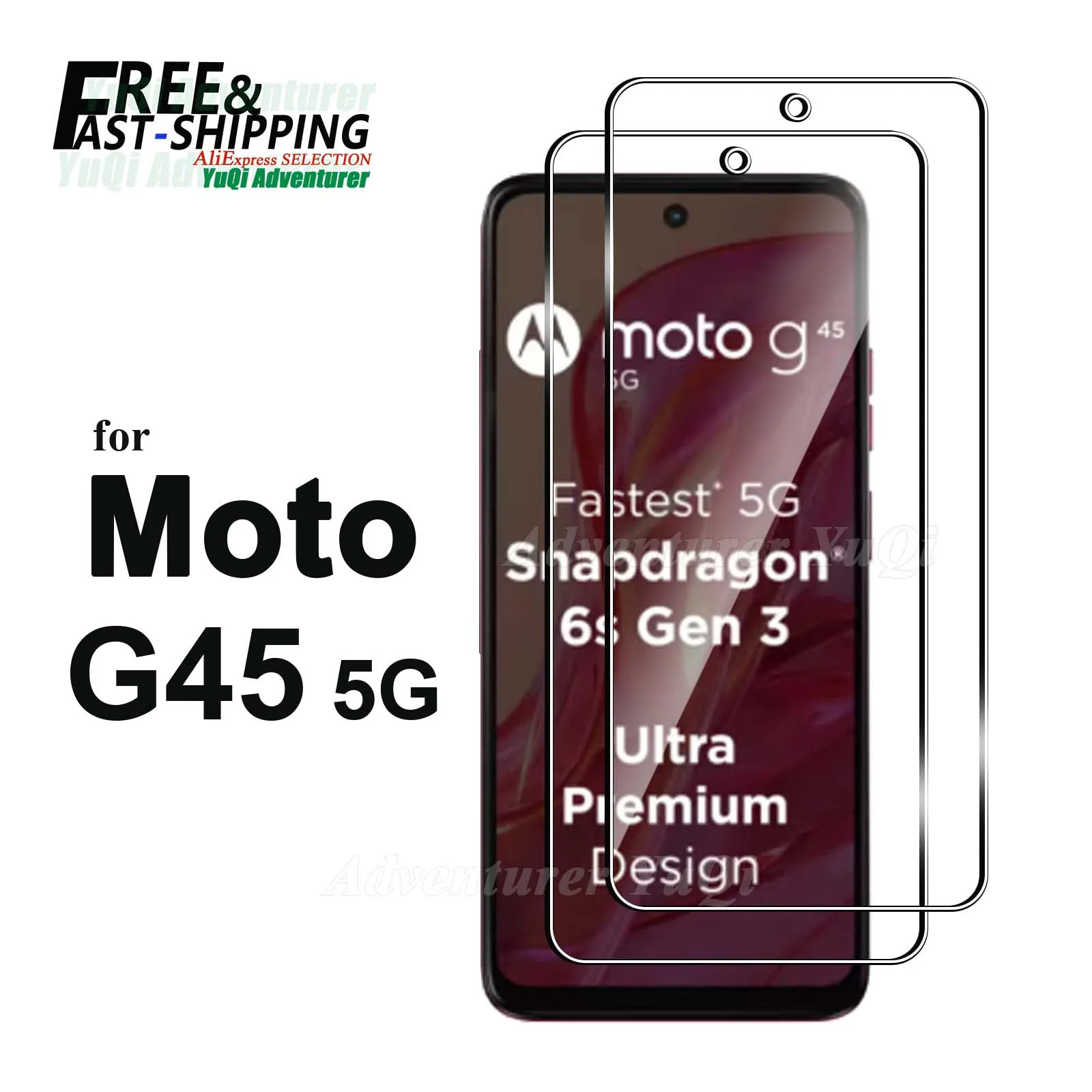 Screen Protector For Moto G45 5G Motorola 6.5, Tempered Glass HD Crystal mica 9H Anti Scratch Case Friendly High Aluminum
Screen Protector For Moto G45 5G Motorola 6.5, Tempered Glass HD Crystal mica 9H Anti Scratch Case Friendly High Aluminum
