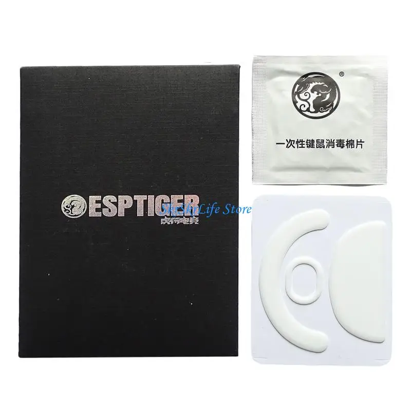 E65E Arcuate Edges PTFE ICE Mouse Skates Feet For MCHOSE Wireless Mouse Thicked Smooth Gliding Mouse Pad
E65E Arcuate Edges PTFE ICE Mouse Skates Feet For MCHOSE Wireless Mouse Thicked Smooth Gliding Mouse Pad