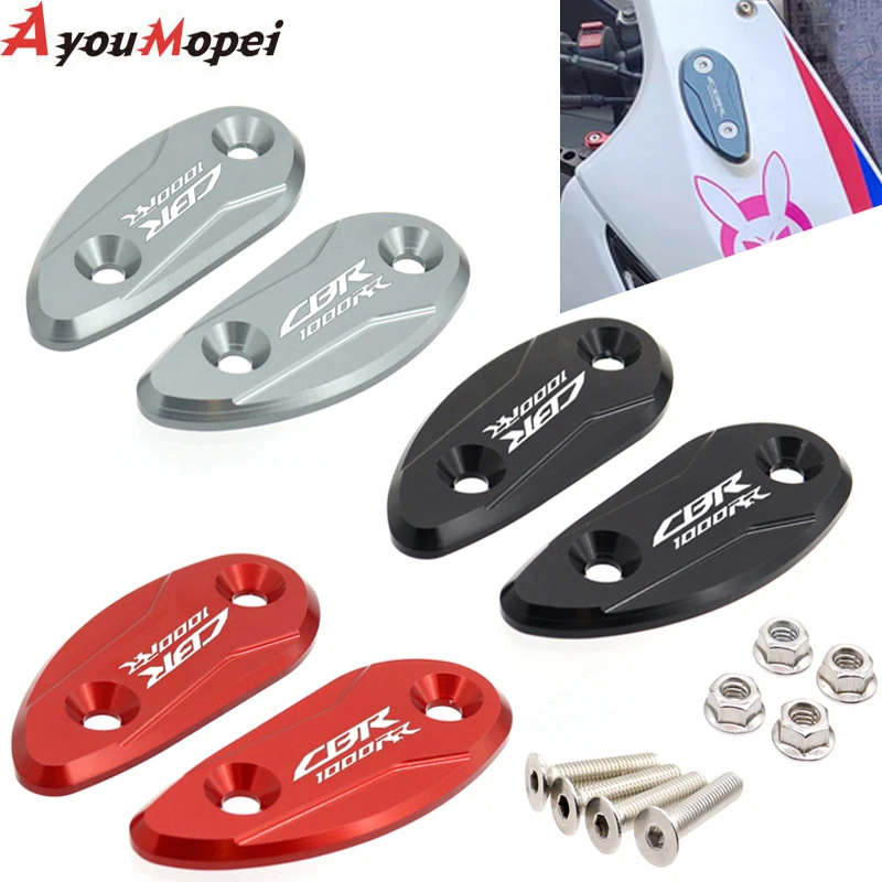 Новая крышка для отверстия для зеркала заднего вида для HONDA CBR1000RR 2008-2023, устранители стеклоочистителя, крышка, аксессуары для мотоциклов cbr1000rr
Новая крышка для отверстия для зеркала заднего вида для HONDA CBR1000RR 2008-2023, устранители стеклоочистителя, крышка, аксессуары для мотоциклов cbr1000rr