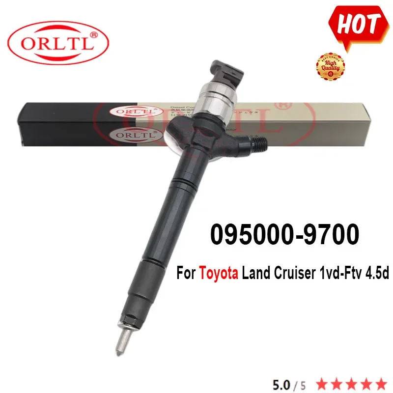 High Quality Injector 095000-9700 0950009700 095000 9700 For TOYOTA LAND CRUISER 1VD-FTV
High Quality Injector 095000-9700 0950009700 095000 9700 For TOYOTA LAND CRUISER 1VD-FTV