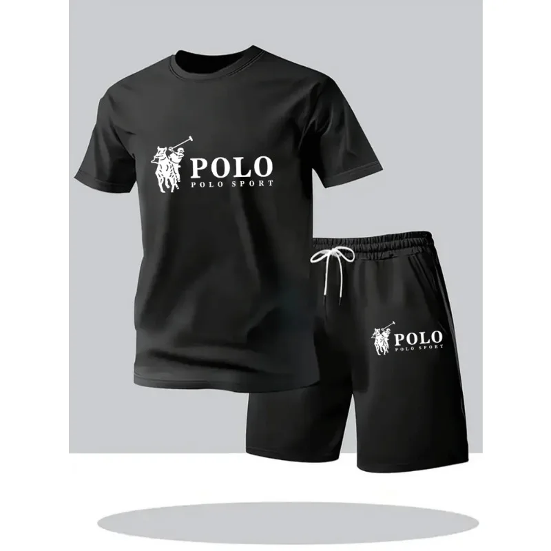 Summer Men's Set Urban Casual Fashion T-shirt and Shorts High Quality Crew Neck Short Sleeve Outfits Male Daily Sportswear
Summer Men's Set Urban Casual Fashion T-shirt and Shorts High Quality Crew Neck Short Sleeve Outfits Male Daily Sportswear