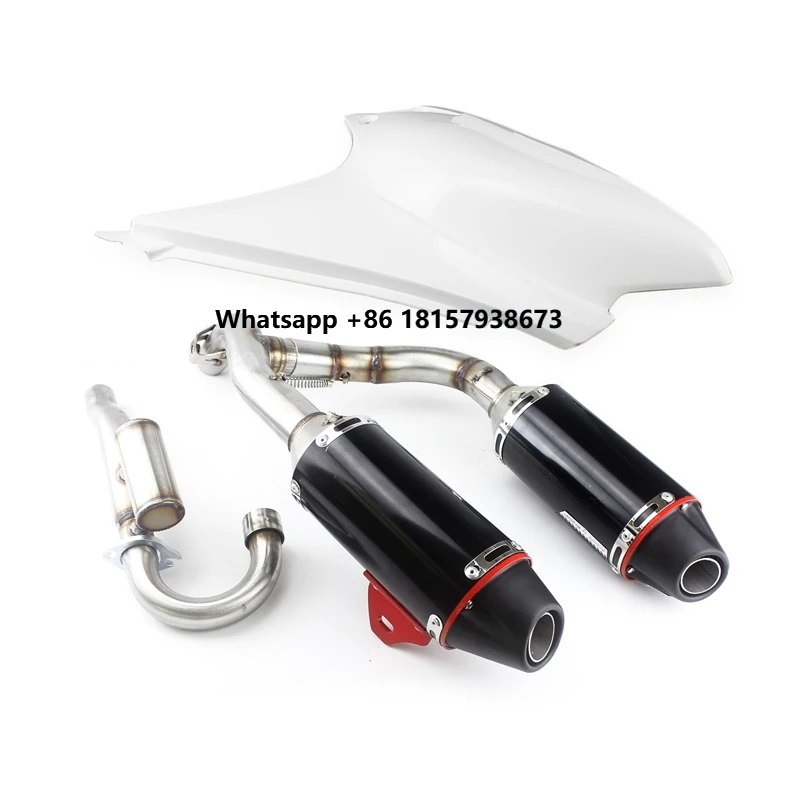 Motorcycle Complete Dual Muffler Exhaust System for Honda CRF150F CRF230F 2003-2016
Motorcycle Complete Dual Muffler Exhaust System for Honda CRF150F CRF230F 2003-2016
