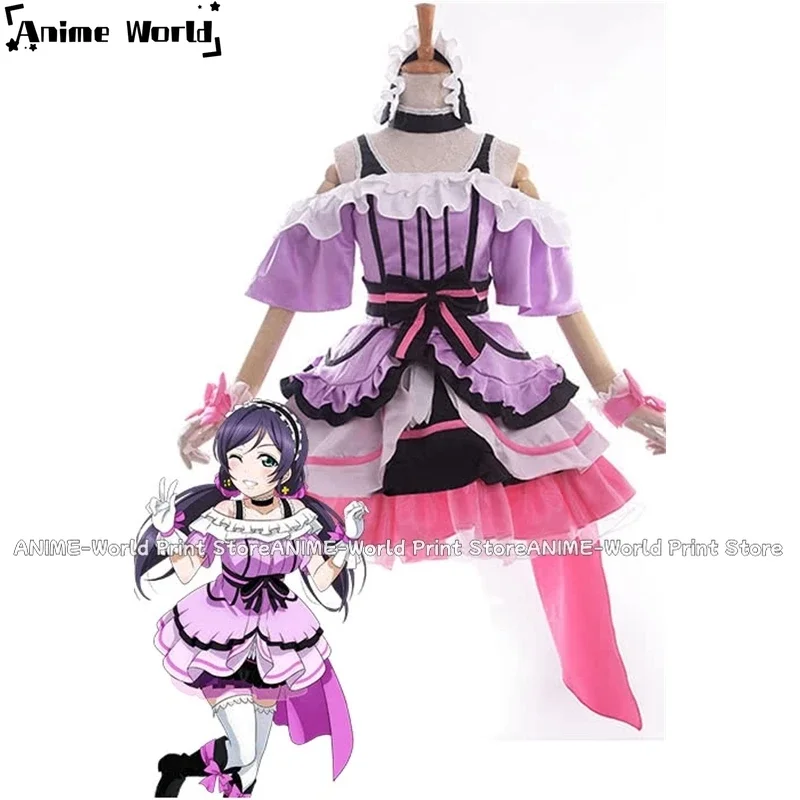 《Custom Size》Love Live! Kira-Kira Sensation Nozomi Tojo Anime Cosplay Costumes Stage Dresses
《Custom Size》Love Live! Kira-Kira Sensation Nozomi Tojo Anime Cosplay Costumes Stage Dresses