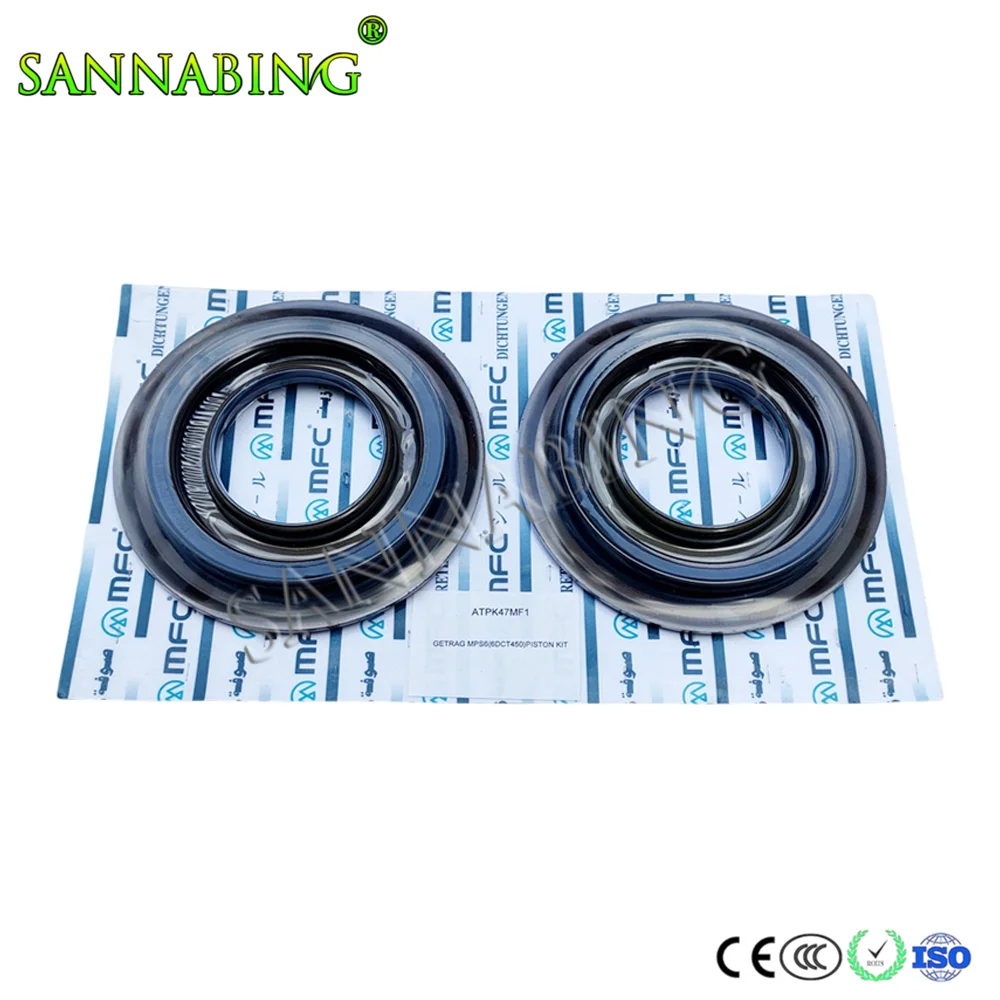 MPS6 6DCT450 DSG Transmission Piston Kit For Volvo S60 S80 XC60 Ford Mondeo Gearbox
MPS6 6DCT450 DSG Transmission Piston Kit For Volvo S60 S80 XC60 Ford Mondeo Gearbox