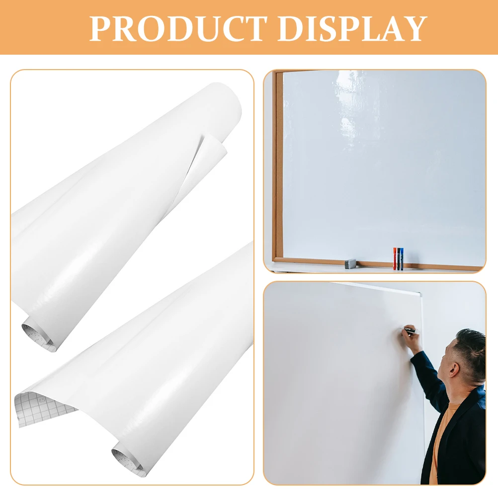 3 Pcs Children's Blackboard Wall Stickers Adhesive Removable White for Kids Whiteboards Writing Dry Erase Paper Household
3 Pcs Children's Blackboard Wall Stickers Adhesive Removable White for Kids Whiteboards Writing Dry Erase Paper Household
