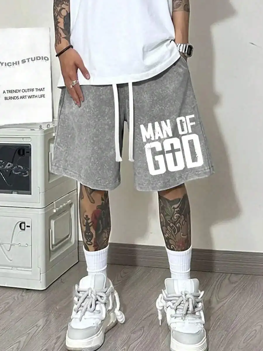 Washed Cotton Shorts Men Casual Retro Streetwear Elastic Waist Drawstring Breathable Summer Daily Wear
Washed Cotton Shorts Men Casual Retro Streetwear Elastic Waist Drawstring Breathable Summer Daily Wear