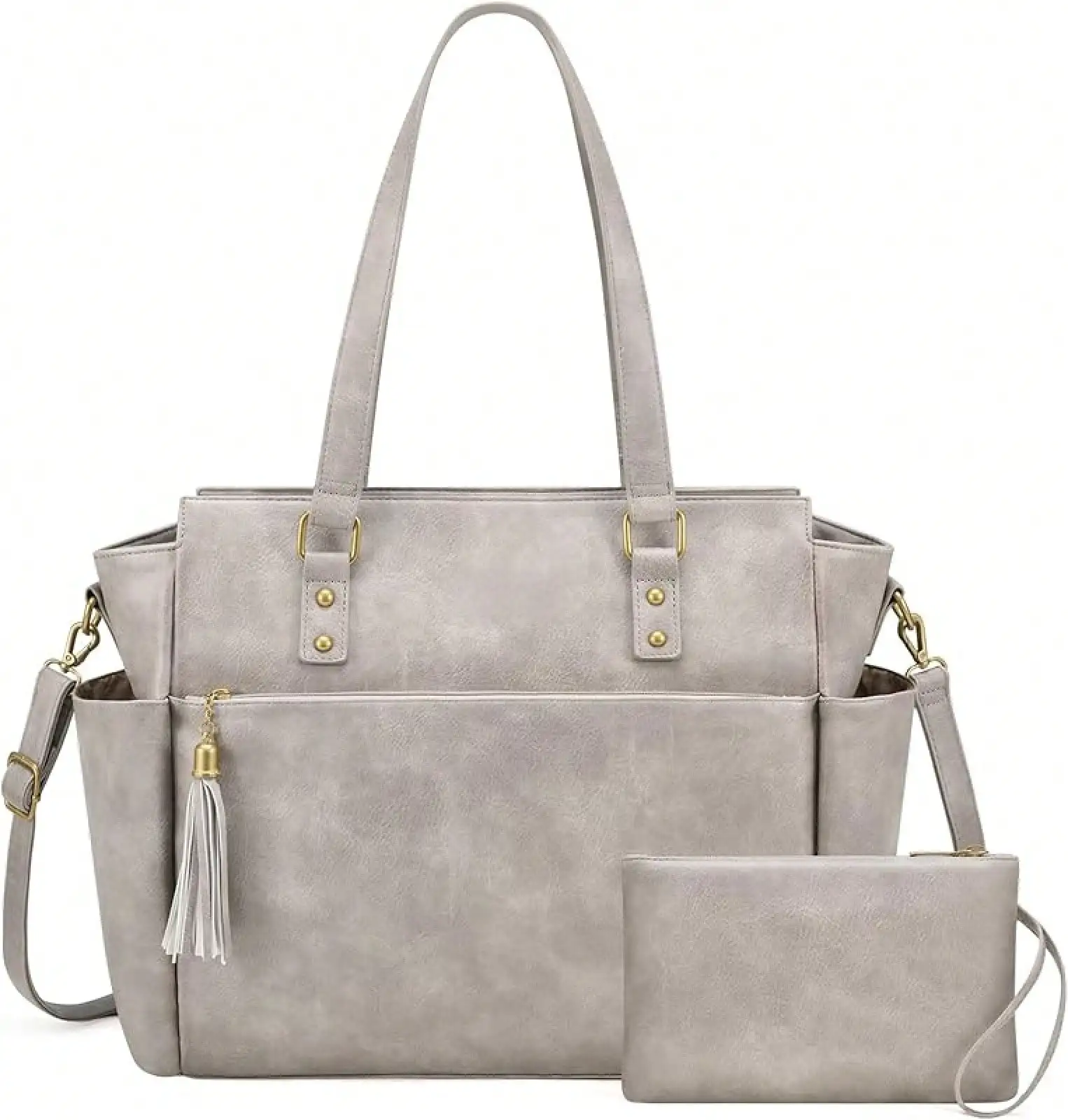 15.6 Inch Vintage Women's Laptop Tote Bag With Large Cup Holder, Waterproof Work Bag Teachers
15.6 Inch Vintage Women's Laptop Tote Bag With Large Cup Holder, Waterproof Work Bag Teachers