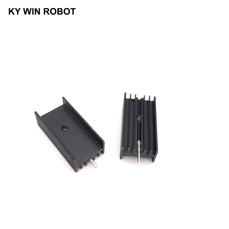 5 pcs Aluminium TO-220 Heatsink TO 220 Heat Sink Transistor Radiator TO220 Cooler Cooling 30*15*10MM With Pin
5 pcs Aluminium TO-220 Heatsink TO 220 Heat Sink Transistor Radiator TO220 Cooler Cooling 30*15*10MM With Pin