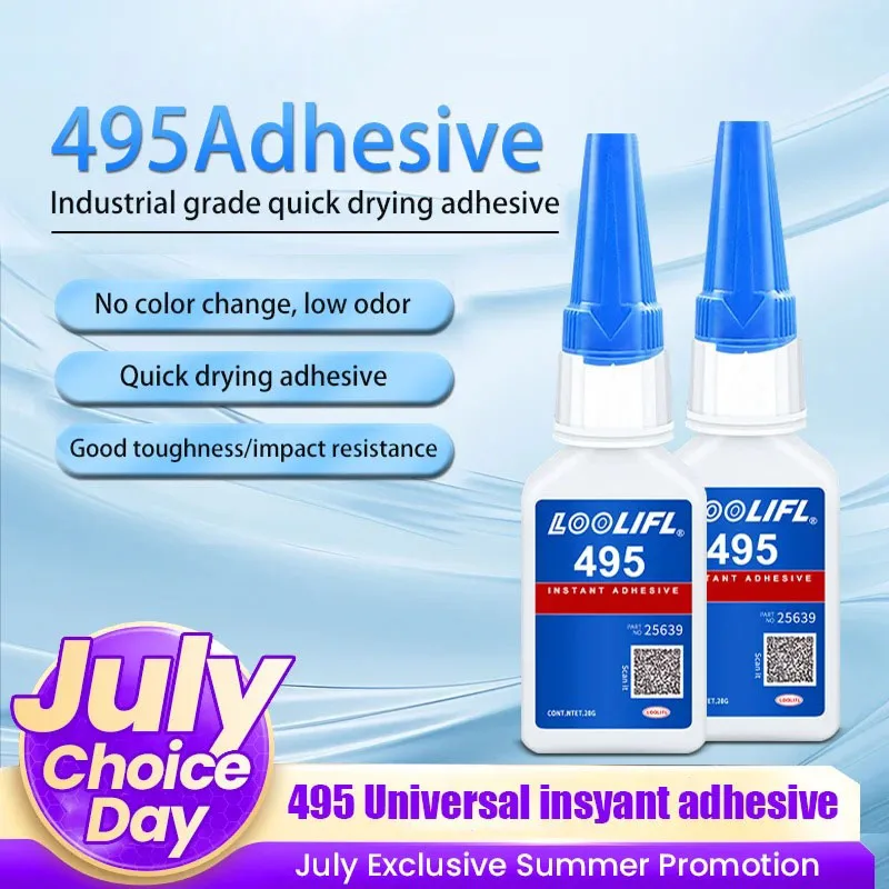 Super Glue All-Purpose Liquid 20g - Fast Drying Clear CA Adhesive for Metal,Plastic, Wood, Ceramic, Glass & DIY Repairs Easy Use
Super Glue All-Purpose Liquid 20g - Fast Drying Clear CA Adhesive for Metal,Plastic, Wood, Ceramic, Glass & DIY Repairs Easy Use
