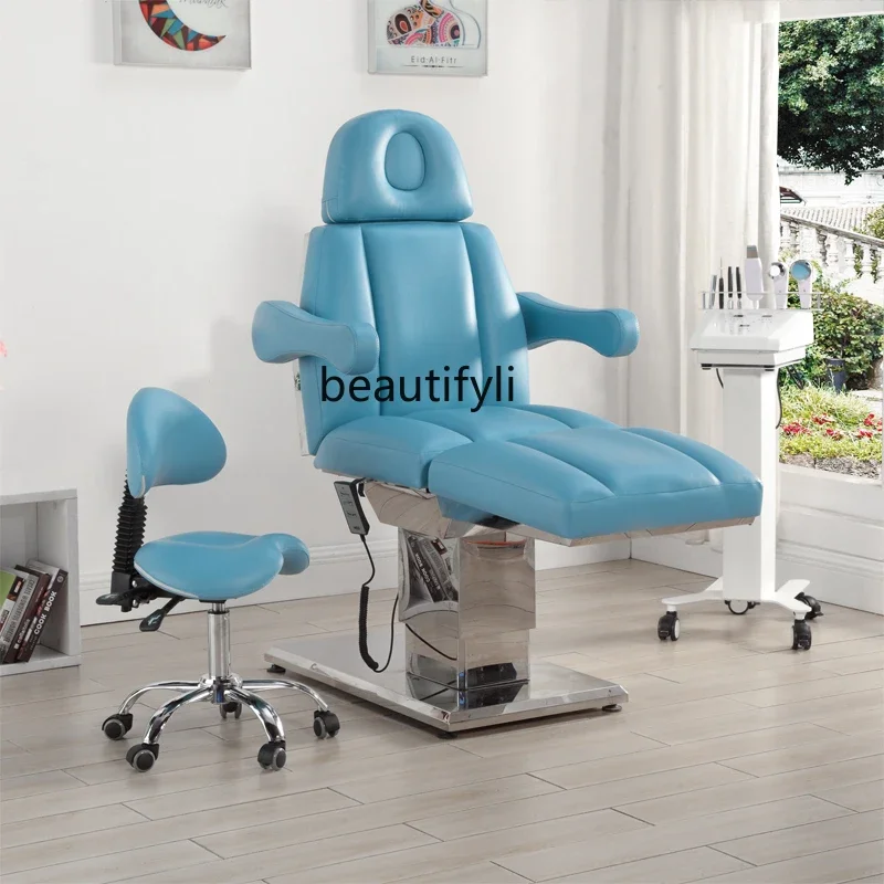 Electric Beauty Bed Beauty Salon Automatic Micro-Finishing Multifunctional Tattoo Tattoo Embroidery Bed Massage Bed
Electric Beauty Bed Beauty Salon Automatic Micro-Finishing Multifunctional Tattoo Tattoo Embroidery Bed Massage Bed