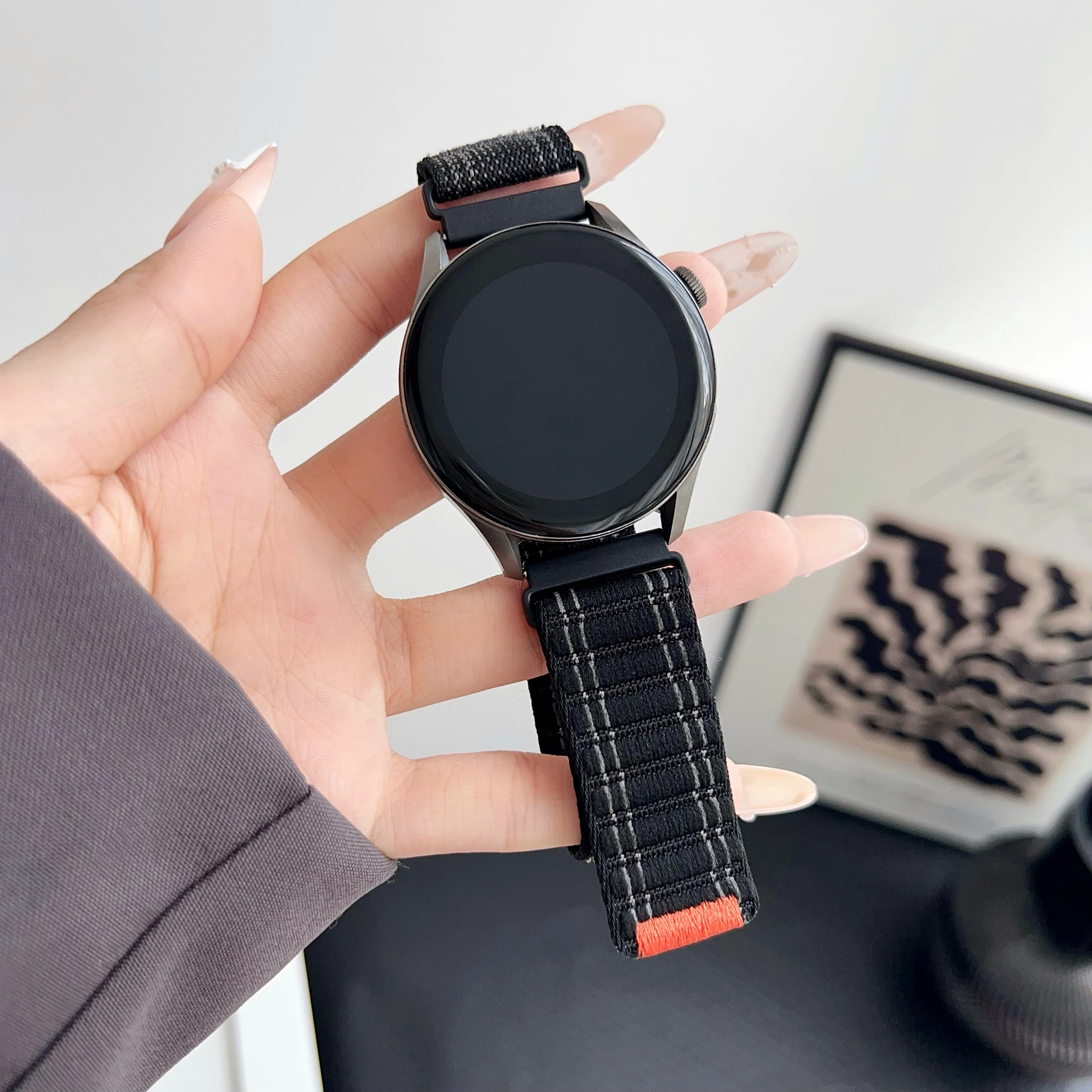 Ремешок нейлоновый для часов, браслет для Samsung Galaxy watch Huawei Garmin, 20 мм 22 мм
Ремешок нейлоновый для часов, браслет для Samsung Galaxy watch Huawei Garmin, 20 мм 22 мм