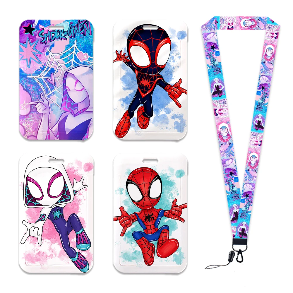 Hot Selling Spider Man Anime Lanyard For Keys Chain ID Credit Card Cover Bus Card Holder Charm Student Kids Badge Holder Straps
Hot Selling Spider Man Anime Lanyard For Keys Chain ID Credit Card Cover Bus Card Holder Charm Student Kids Badge Holder Straps