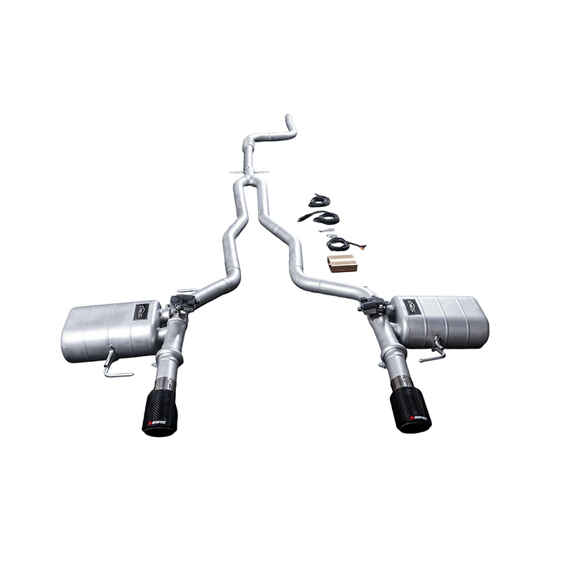 For the 2013-2017 Jaguar XE 2.0T catback exhaust system with a valve muffler and 2 tips made of 304 stainless steel.
For the 2013-2017 Jaguar XE 2.0T catback exhaust system with a valve muffler and 2 tips made of 304 stainless steel.