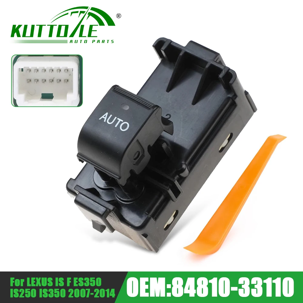 84810-33110 Car Passenger Side Power Window Lifter Control Switch Regulator Button For LEXUS ES350 IS F IS250 IS350 2007-2014
84810-33110 Car Passenger Side Power Window Lifter Control Switch Regulator Button For LEXUS ES350 IS F IS250 IS350 2007-2014