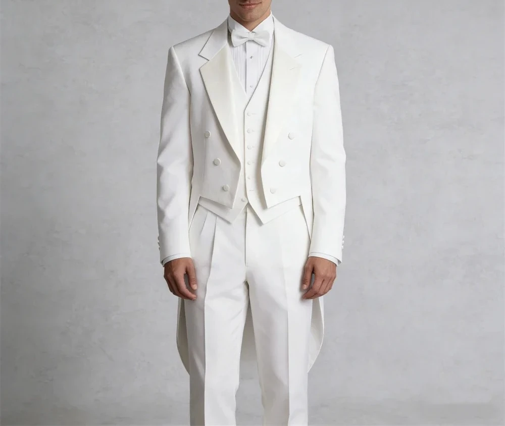 3-Piece Tailcoat Suit Set Including Jacket Vest Pants, Magician Stage Performance Suit Attire Pageant Suits
3-Piece Tailcoat Suit Set Including Jacket Vest Pants, Magician Stage Performance Suit Attire Pageant Suits