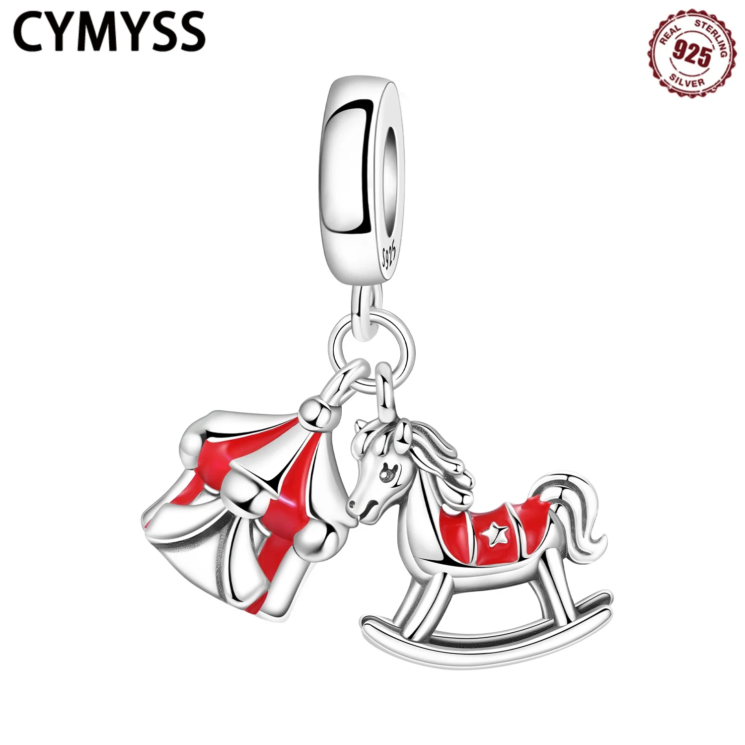 CYMYSS 2025 New S925 Sterling Silver Amusement Park Trojan Horse Pendant Fine Jewellery Woman Girl Birthday Gift Women Pendant
CYMYSS 2025 New S925 Sterling Silver Amusement Park Trojan Horse Pendant Fine Jewellery Woman Girl Birthday Gift Women Pendant