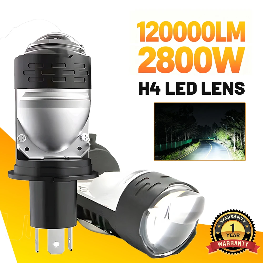 H4 Mini LED Projector Lens LHD RHD Car Bulbs Hi/Low Beam Auto Headlight 2800W CANBUS Turbo Lamps Dual Motorcycle Fog Lamp Bulb
H4 Mini LED Projector Lens LHD RHD Car Bulbs Hi/Low Beam Auto Headlight 2800W CANBUS Turbo Lamps Dual Motorcycle Fog Lamp Bulb