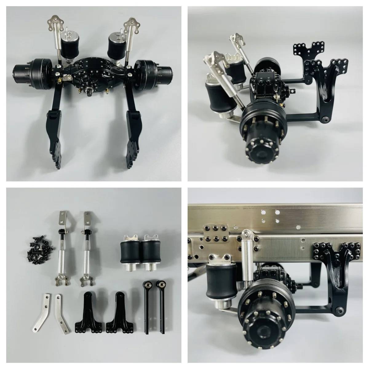 Axle Airbag Suspension for Tamiya 1/14 RC Truck Scania Benz VOLVO MAN Iveco Single-bridge Dual Airbag Suspension 1:14 Tractor
Axle Airbag Suspension for Tamiya 1/14 RC Truck Scania Benz VOLVO MAN Iveco Single-bridge Dual Airbag Suspension 1:14 Tractor