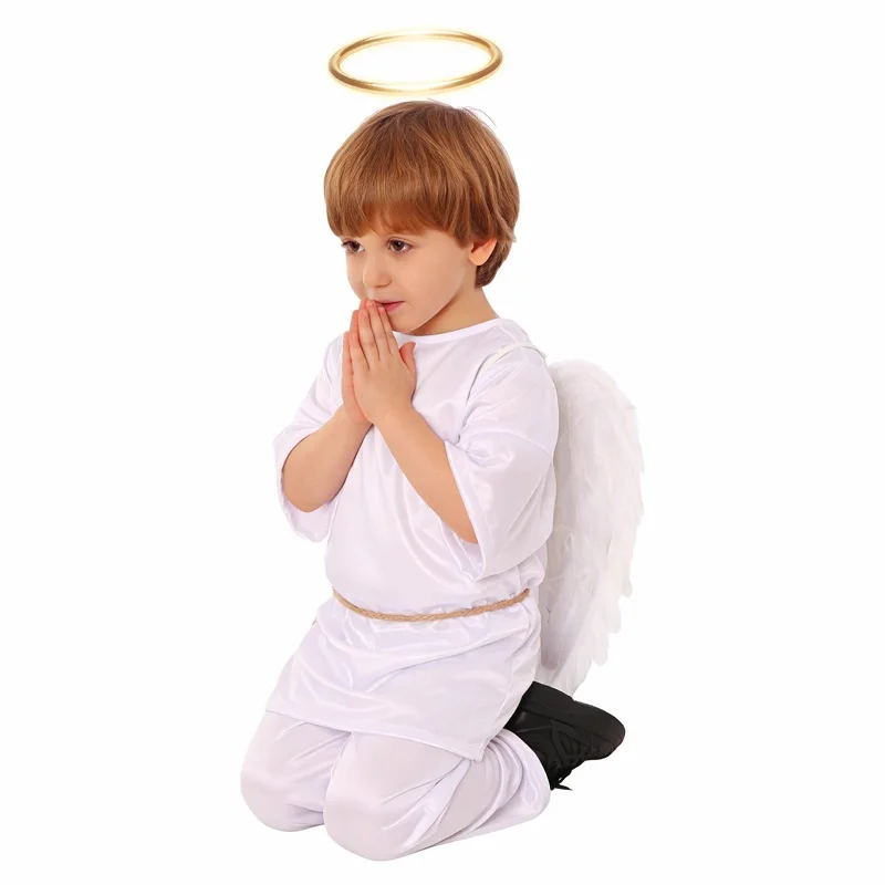 Love Costume Niños Carnival Cosplay With White Angel Wing Valentine Day Fancy Dress Up Holy Angels Costume For Niño
Love Costume Niños Carnival Cosplay With White Angel Wing Valentine Day Fancy Dress Up Holy Angels Costume For Niño