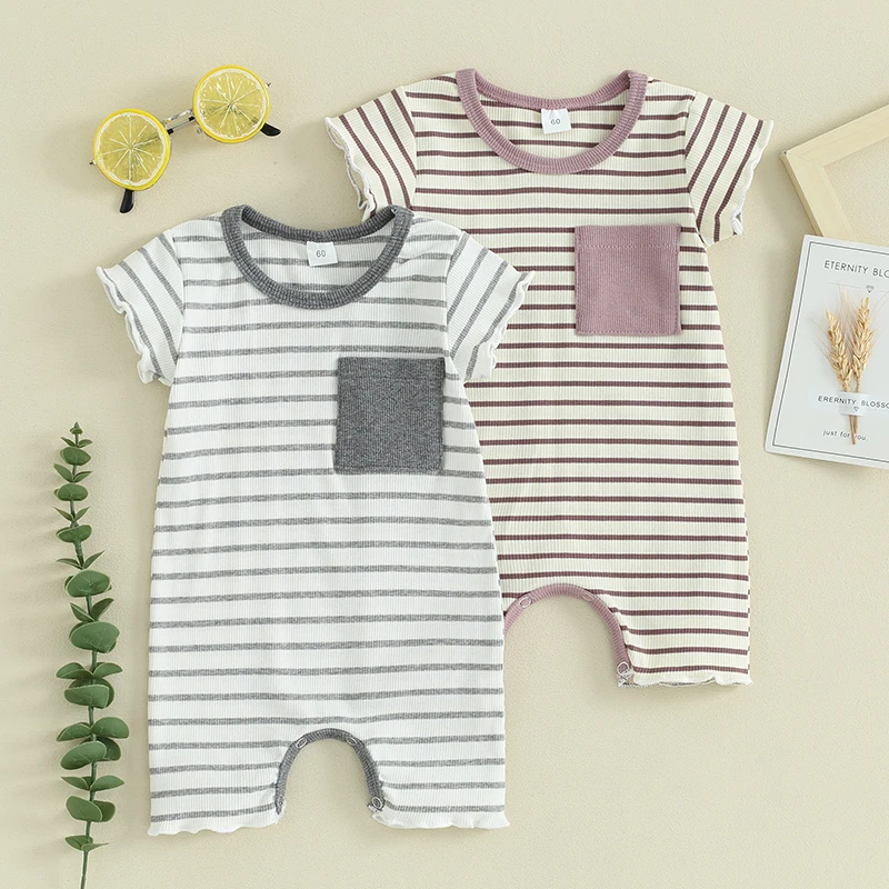 2023-12-19 Lioraitiin 0-18M Summer Baby Girls Boys Clothes Short Sleeve Crew Neck Striped Romper Jumpsuit Clothes
2023-12-19 Lioraitiin 0-18M Summer Baby Girls Boys Clothes Short Sleeve Crew Neck Striped Romper Jumpsuit Clothes